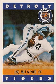 1992 Kroger Detroit Tigers #NNO Milt Cuyler Front