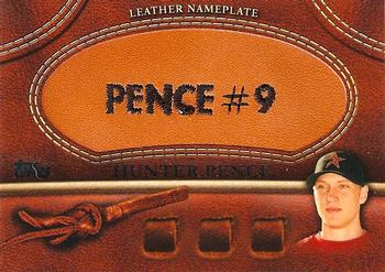 2011 Topps - Manufactured Glove Leather Nameplates #MGL-HP Hunter Pence Front