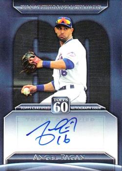 2011 Topps - Topps 60 Autographs #T60A-APA Angel Pagan Front
