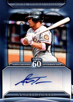 2011 Topps - Topps 60 Autographs #T60A-AT Andres Torres Front