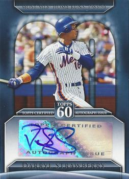 2011 Topps - Topps 60 Autographs #T60A-DS Darryl Strawberry Front