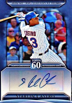 2011 Topps - Topps 60 Autographs #T60A-SC Starlin Castro Front