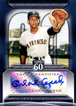 2011 Topps - Topps 60 Autographs #T60A-OC Orlando Cepeda Front