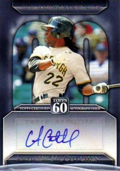 2011 Topps - Topps 60 Autographs #T60A-AM Andrew McCutchen Front