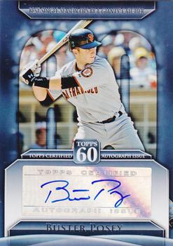 2011 Topps - Topps 60 Autographs #T60A-BP Buster Posey Front