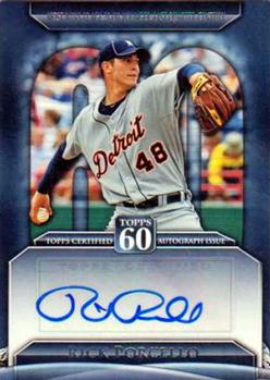 2011 Topps - Topps 60 Autographs #T60A-RP Rick Porcello Front