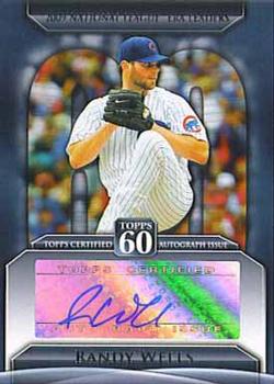 2011 Topps - Topps 60 Autographs #T60A-RW Randy Wells Front
