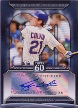 2011 Topps - Topps 60 Autographs #T60A-TC Tyler Colvin Front