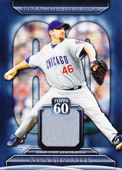 2011 Topps - Topps 60 Relics #T60R-RD Ryan Dempster Front