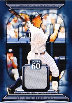 2011 Topps - Topps 60 Relics #T60R-ARO Alex Rodriguez Front