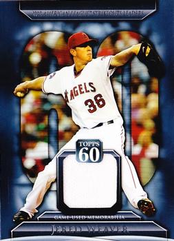 2011 Topps - Topps 60 Relics #T60R-JW Jered Weaver Front