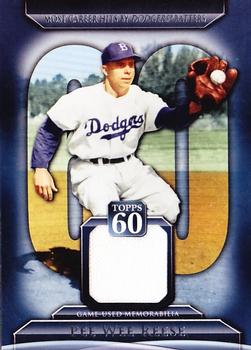 2011 Topps - Topps 60 Relics #T60R-PWR Pee Wee Reese Front