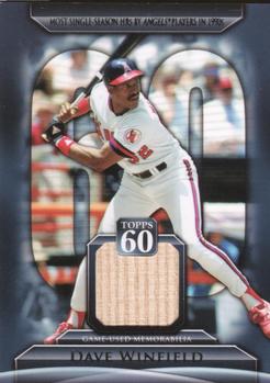 2011 Topps - Topps 60 Relics #T60R-DW Dave Winfield Front