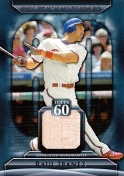 2011 Topps - Topps 60 Relics #T60R-RI Raul Ibanez Front