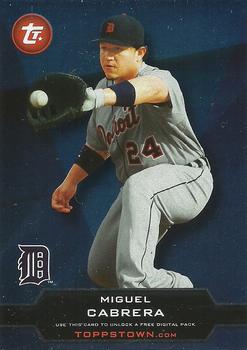 2011 Topps - Topps Town (Series 1) #TT-1 Miguel Cabrera Front
