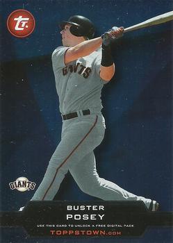 2011 Topps - Topps Town (Series 1) #TT-40 Buster Posey Front
