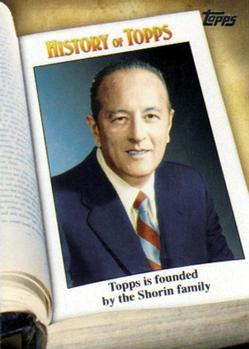 2011 Topps - History of Topps #HOT-1 Topps Is Founded By The Shorin Family Front