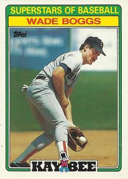 1988 Topps Kay-Bee Superstars of Baseball #2 Wade Boggs Front