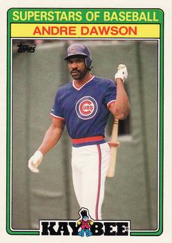 1988 Topps Kay-Bee Superstars of Baseball #8 Andre Dawson Front