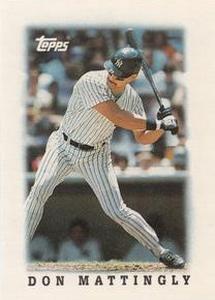 1988 Topps Major League Leaders Minis #27 Don Mattingly Front