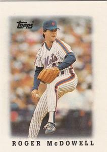 1988 Topps Major League Leaders Minis #62 Roger McDowell Front