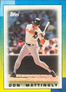 1990 Topps Major League Leaders Minis #24 Don Mattingly Front