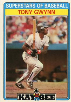 1987 Topps Kay-Bee Superstars of Baseball #15 Tony Gwynn Front