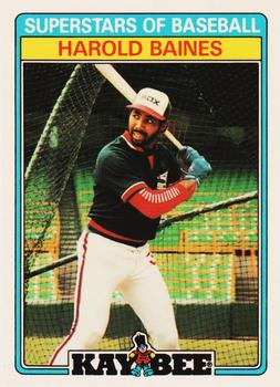 1987 Topps Kay-Bee Superstars of Baseball #1 Harold Baines Front