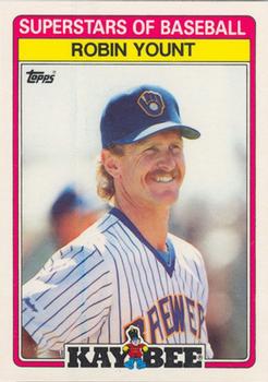 1989 Topps Kay-Bee Superstars of Baseball #33 Robin Yount Front