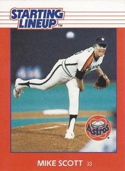 1988 Kenner Starting Lineup Cards #3397104040 Mike Scott Front