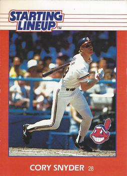 1988 Kenner Starting Lineup Cards #3397122030 Cory Snyder Front
