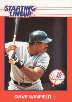 1988 Kenner Starting Lineup Cards #3397118010 Dave Winfield Front