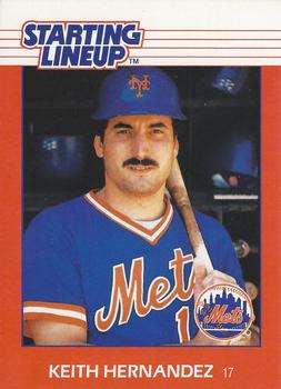 1988 Kenner Starting Lineup Cards #3397109030 Keith Hernandez Front
