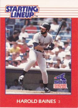 1988 Kenner Starting Lineup Cards #3397113020 Harold Baines Front