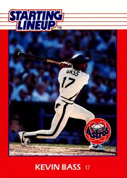 1988 Kenner Starting Lineup Cards #3397104010 Kevin Bass Front