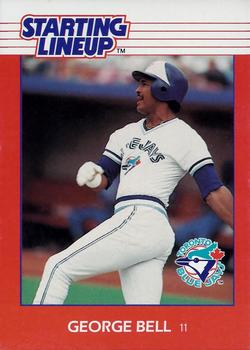 1988 Kenner Starting Lineup Cards #3397124010 George Bell Front