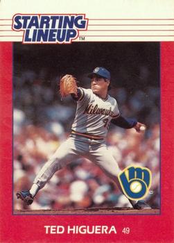 1988 Kenner Starting Lineup Cards #3397120020 Ted Higuera Front