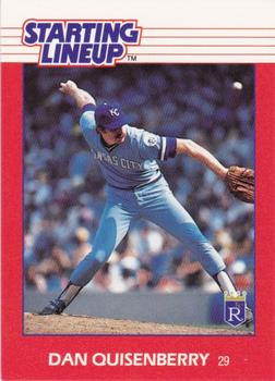 1988 Kenner Starting Lineup Cards #3397114020 Dan Quisenberry Front