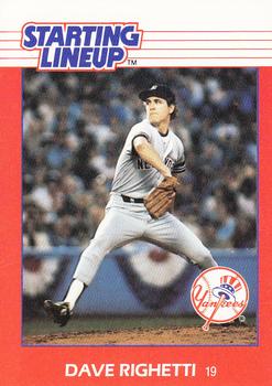 1988 Kenner Starting Lineup Cards #3397118040 Dave Righetti Front
