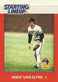 1988 Kenner Starting Lineup Cards #3397106060 Andy Van Slyke Front