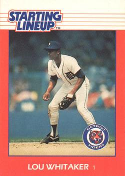1988 Kenner Starting Lineup Cards #3397121020 Lou Whitaker Front