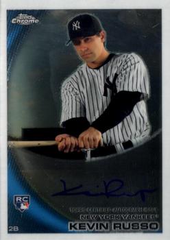 2010 Topps Chrome - Rookie Autographs #196 Kevin Russo Front