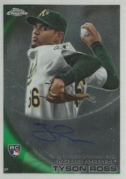 2010 Topps Chrome - Rookie Autographs #204 Tyson Ross Front