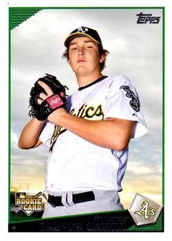2009 Topps - Rookies #HOB8 Trevor Cahill Front
