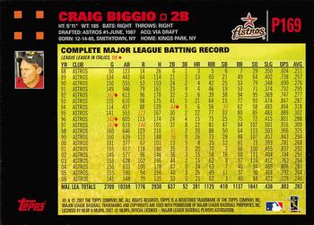 2007 Topps Pepsi #P169 Craig Biggio Back