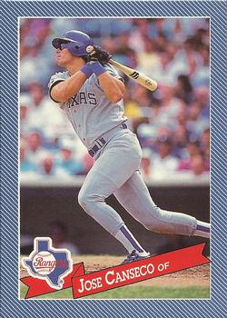 1993 Hostess #10 Jose Canseco Front