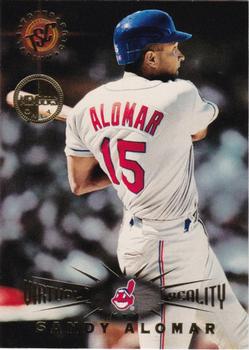 1995 Stadium Club - Virtual Reality Members Only #53 Sandy Alomar Front