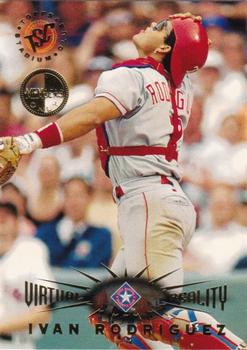 1995 Stadium Club - Virtual Reality Members Only #103 Ivan Rodriguez Front