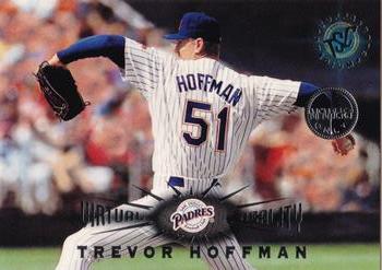 1995 Stadium Club - Virtual Reality Members Only #201 Trevor Hoffman Front