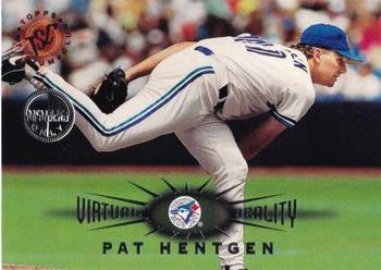 1995 Stadium Club - Virtual Reality Members Only #244 Pat Hentgen Front